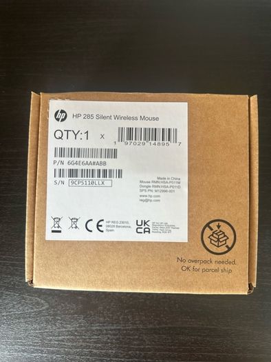 HP 285 Silent Wireless Mouse