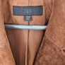 zara genuine suede blazer coat Image 5