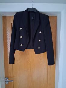 river island cropped blazer