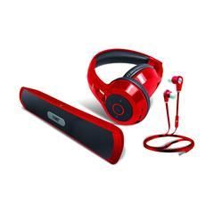 Bluetooth Pack 3 in 1 Bluetooth Headphones Speaker and Earphones