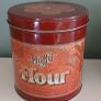 Mid Century Tea Coffee Sugar Flour Cannisters Image 2