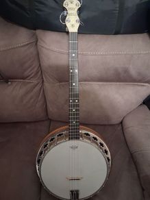 Vintage banjo.
