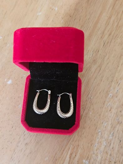 9ct Gold Yellow Gold Hoop Earrings
