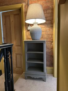 Laura Ashley Cabinet & Lamp Set