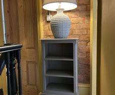 Laura Ashley Cabinet & Lamp Set
