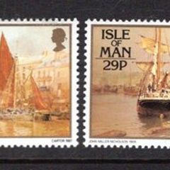 1987 Isle of Man Paintings by John Miller Nicholson 1840-1913 Commemorative Stamp Mint Never Hinged (MNH)