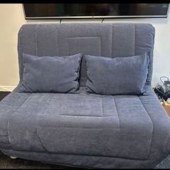 navy blue futon