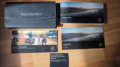 Mercedes C-class Saloon (w205) 2018-2021 User Manual & Wallet