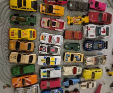 large Vintage Diecast Toy Collection Matchbox, Corgi, Batman & More