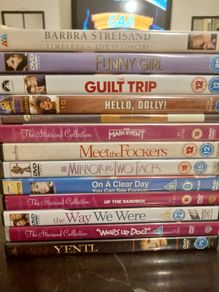 Barbra Streisand Dvd Collection Bundle Musical Drama Comedy Yentl Funny Girl Hello Dolly Etc