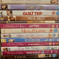 Barbra Streisand Dvd Collection Bundle Musical Drama Comedy Yentl Funny Girl Hello Dolly Etc