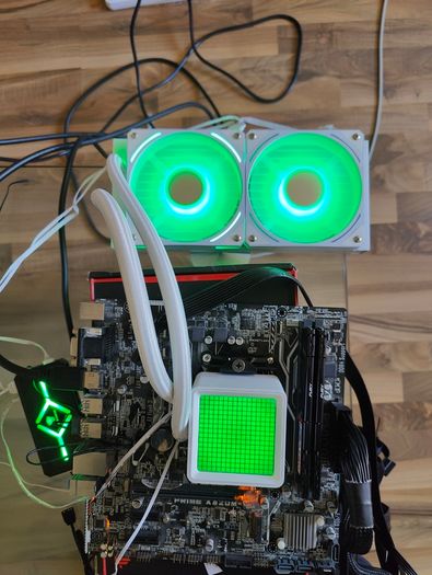 Forgeon Solum 240 ARGB White Liquid Cooling Kit