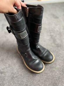 Dolce&Gabbana, girls, leather, boots, 34 size