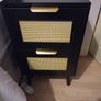 Bedside Cabinet 2 Drawers  (Set of 2 )New  Assembly- Instructions include Image 3