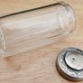 2 Antique Sterling Silver Top, Glass Bottles Pots Image 9