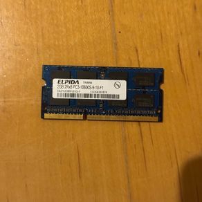 Laptop Ram 2gb Pc10600 Ddr3 1333mhz 204 Pin