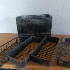 Plastic Garden Trays (damaged)