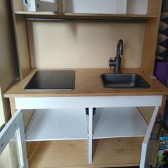 IKEA kitchen with accessories