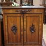 Pair of Antique Carved Walnut Cabinets Image 9