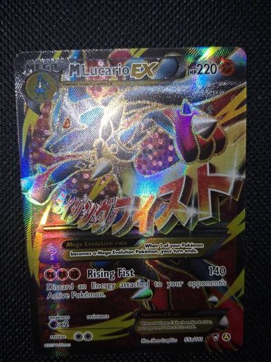 Pokemon Card : Mega Lucario ex 55a