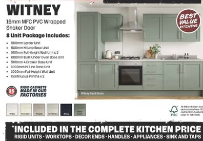 complete kitchen