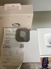 Oura ring size 15
