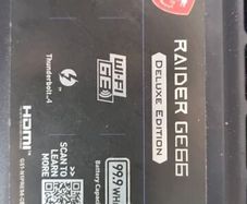 Gaming Laptop  i9-12900HK / RTX 3080 Ti 16GB / 32