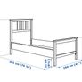 IKEA Hemnes single bed Image 3