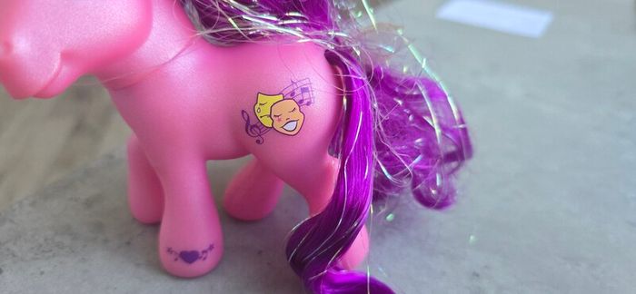 Silver Song Extra long Hair MLP G3 My Little Pony 2002