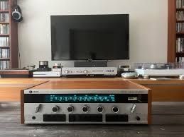 Iconic Vintage Leak 2000 Hifi Stereo Amplifier Receiver from the golden era 1970s STUNNING condition Soild teak wood