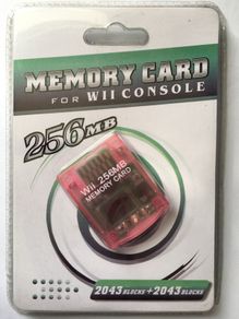Wii 256MB Memory Card For Wii Consoles (STILL SEALED)
