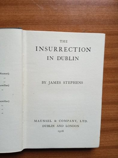 The Insurrection in Dublin by James Stephens