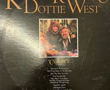 Classic by Kenny roger Dottie West lp vinyl
