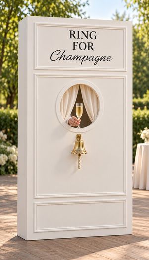 Champagne Wall Fully Dismantlable  Ready To Customise