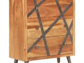 Sideboard 60x30x75 cm Solid Acacia Wood