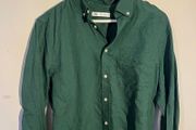 Zara Men's Green Shirt