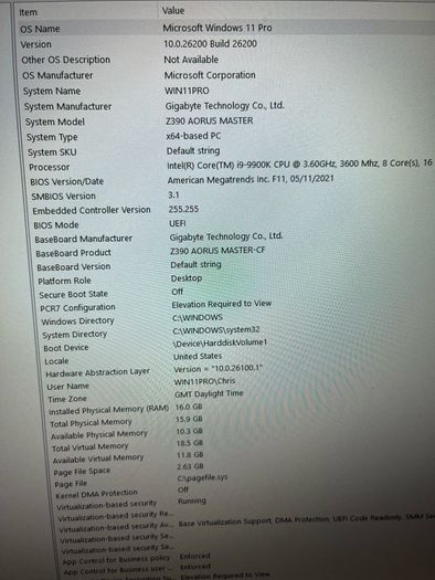 Full computer set up