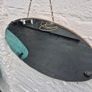 Vintage Art Deco oval bevelled Mirror Image 8