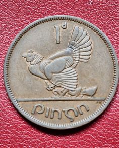 Ireland 1949  Penny coin