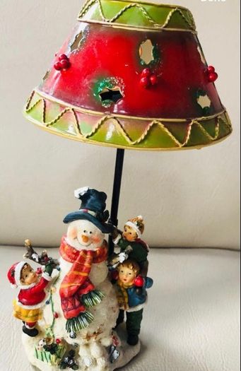 Christmas Snowman Tea light