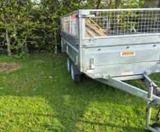 Trailer double axle
