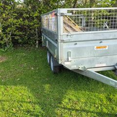 Trailer double axle