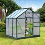6 x 6ft Walk-In Polycarbonate Greenhouse Image 9