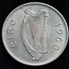 Ireland - 1960 - 6 Pence - Wolfhound - GEF - KM.13a - [2521]