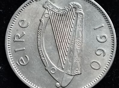 Ireland - 1960 - 6 Pence - Wolfhound - GEF - KM.13a - [2521]