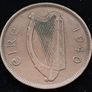 [#2645] - Ireland 1940 | Irish 1d | Irish One Penny  | KM.11 Image 2
