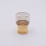 Vintage Shot Glasses With Gold Gilt Mid Century Image 3