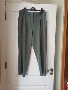 High Waisted Tailored Trousers