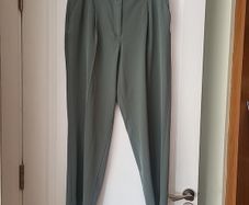 High Waisted Tailored Trousers