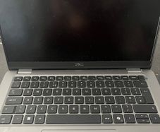 laptop headset charger and keyboard